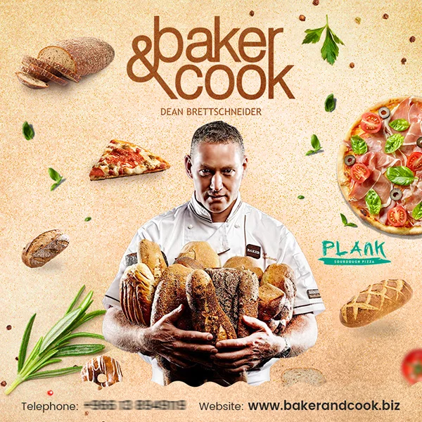 Baker & Cook KSA social media design by DotFix Technologies