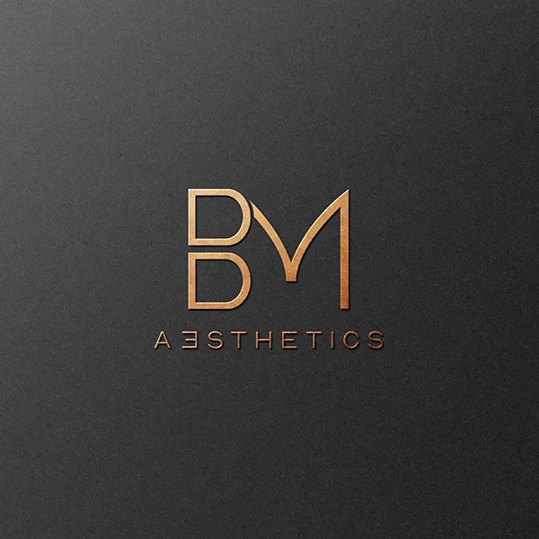 BM Aesthetics logo design by DotFix Technologies