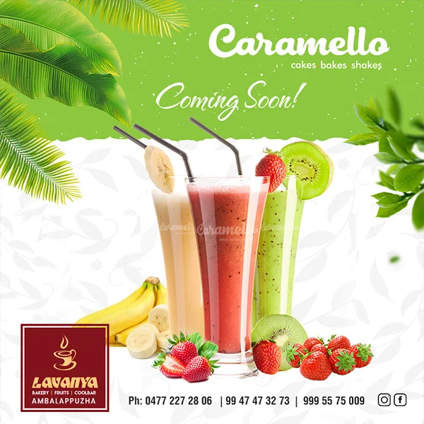 Caramello social media design by DotFix Technologies