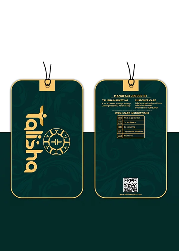 Talisha label design by DotFix Technologies