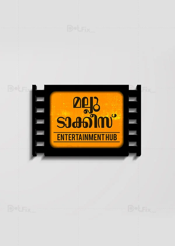 Mallu Talkies logo design by DotFix Technologies