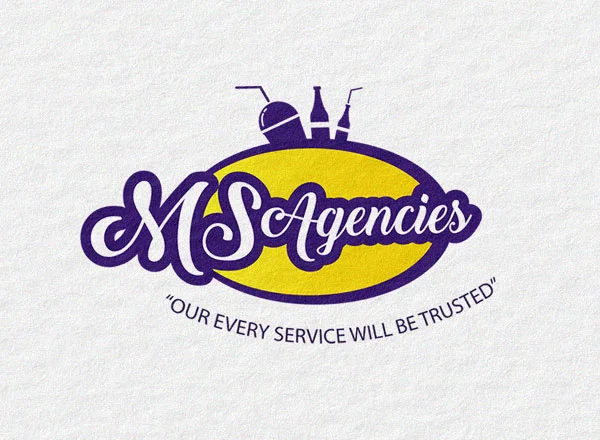 MS Agencies logo design by DotFix Technologies