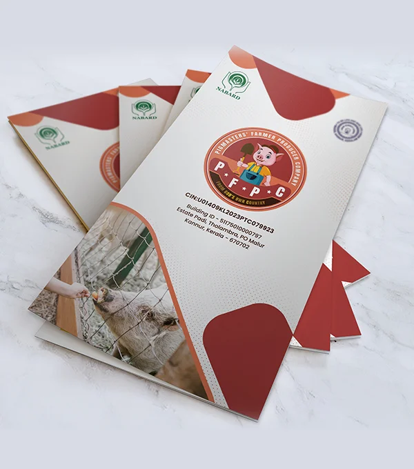PFPC brochure design by DotFix Technologies