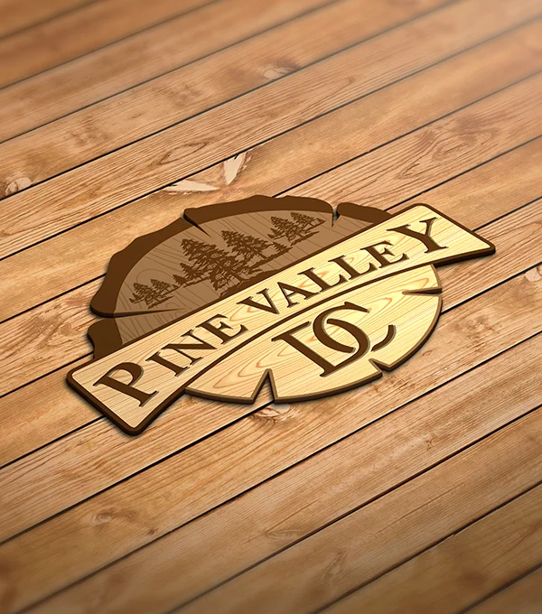 Pinewally DC logo design by DotFix Technologies