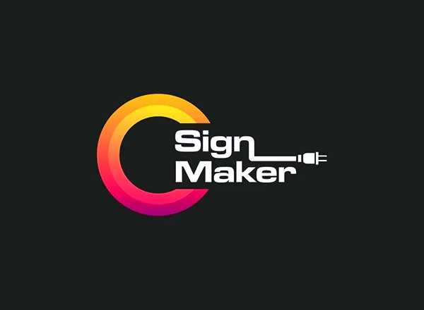 Sign Maker logo design by DotFix Technologies