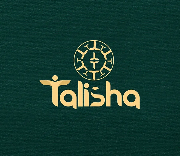 Talisha logo design by DotFix Technologies