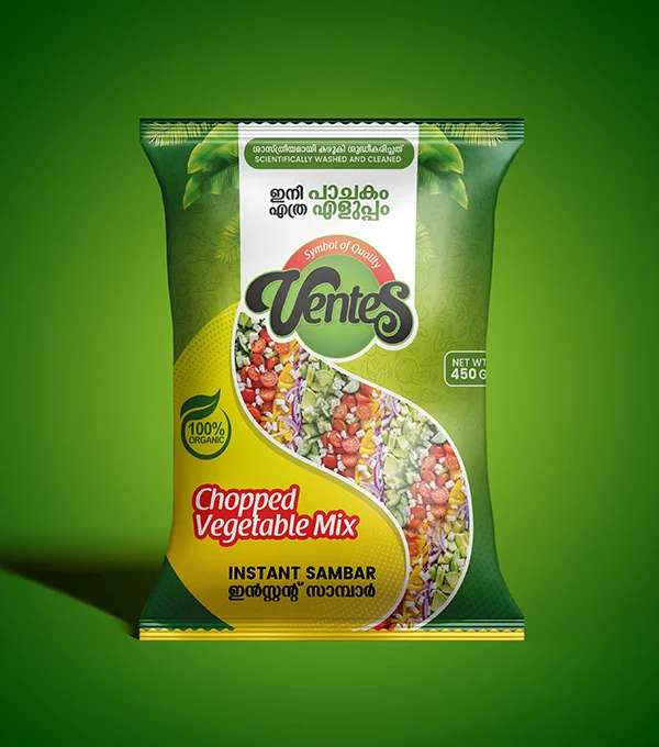 Ventes packaging design by DotFix Technologies