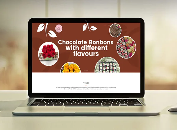 Lala Chocolates website by DotFix